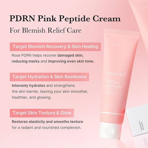 MEDICUBE PDRN PINK HYALURONIC MOISTURIZING CREAM 50ML