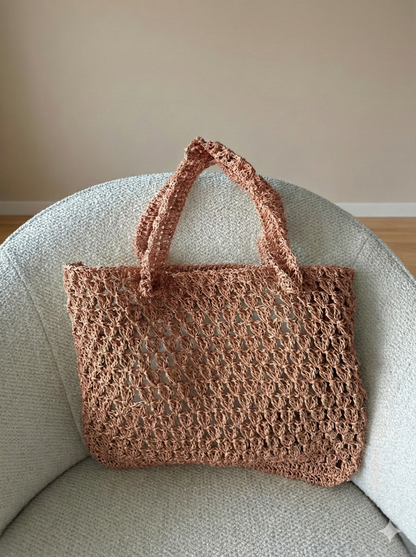 Bolsa Tejida Artesanal (GRANDE)  varios colores