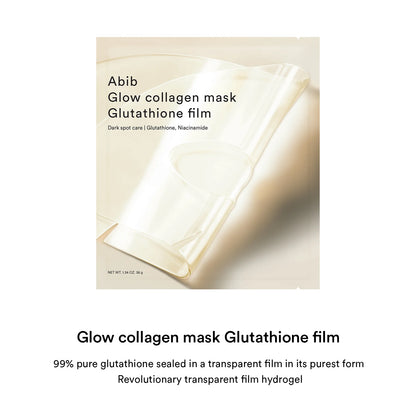 Abib - GLOW COLLAGEN MASK GLUTATHIONE FILM (38G*4EA)
