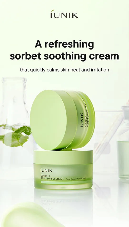 IUNIK - CENTELLA RELIEF SORBET CREAM 50ML