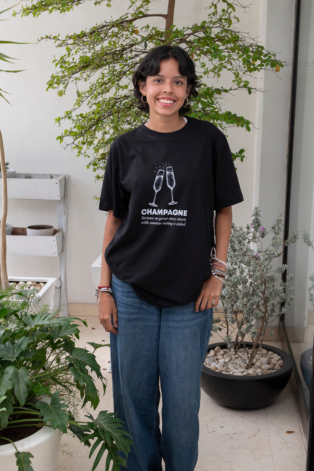 Playera Champagne