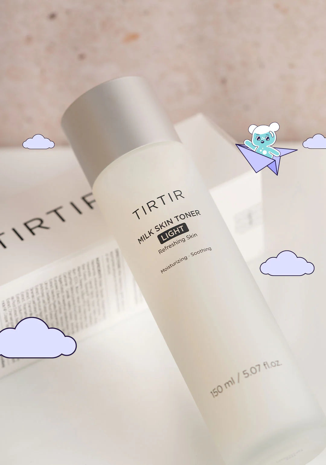 TIRTIR MILK SKIN TONER LIGHT 150ML