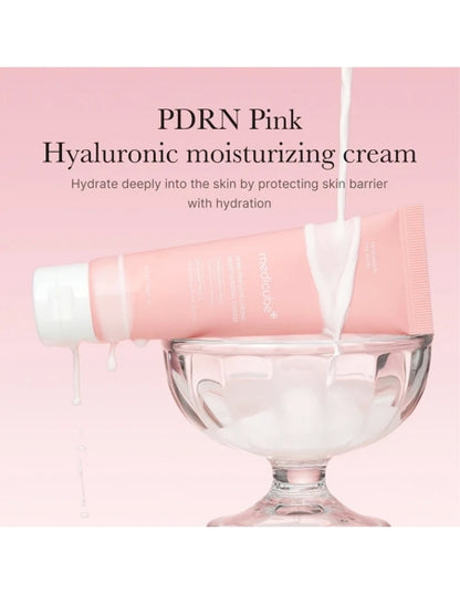 MEDICUBE PDRN PINK HYALURONIC MOISTURIZING CREAM 50ML