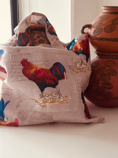 Bolsa Tela Metaphora - Gallo